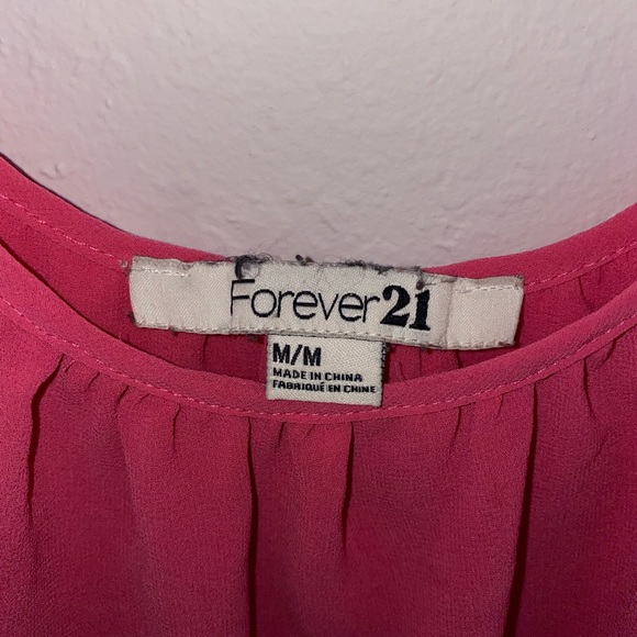 Pink Spaghetti Strap Forever21 - Picture 2 of 2
